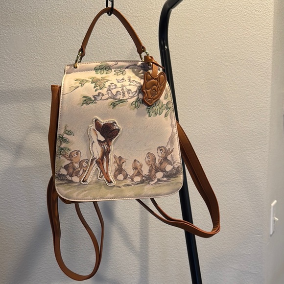 Loungefly Handbags - Loungefly/ Disney Bambi Brown and Cream backpack